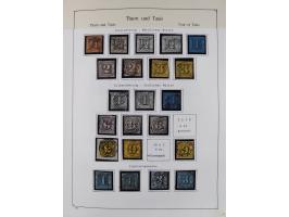 1849/1959, meist ungebrauchte und gestempelte Sammlung ab Altdeutschland mit Deutsches Reich, Deutsche Kolonien, Nebengebiete