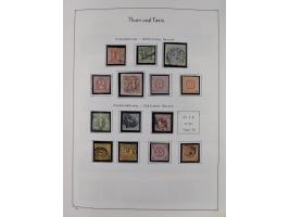 1849/1959, meist ungebrauchte und gestempelte Sammlung ab Altdeutschland mit Deutsches Reich, Deutsche Kolonien, Nebengebiete