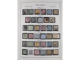 1849/1959, meist ungebrauchte und gestempelte Sammlung ab Altdeutschland mit Deutsches Reich, Deutsche Kolonien, Nebengebiete