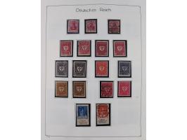 1849/1959, meist ungebrauchte und gestempelte Sammlung ab Altdeutschland mit Deutsches Reich, Deutsche Kolonien, Nebengebiete
