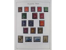 1849/1959, meist ungebrauchte und gestempelte Sammlung ab Altdeutschland mit Deutsches Reich, Deutsche Kolonien, Nebengebiete