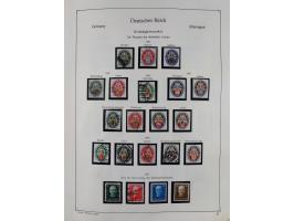 1849/1959, meist ungebrauchte und gestempelte Sammlung ab Altdeutschland mit Deutsches Reich, Deutsche Kolonien, Nebengebiete