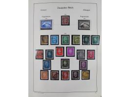 1849/1959, meist ungebrauchte und gestempelte Sammlung ab Altdeutschland mit Deutsches Reich, Deutsche Kolonien, Nebengebiete