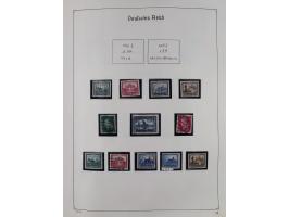 1849/1959, meist ungebrauchte und gestempelte Sammlung ab Altdeutschland mit Deutsches Reich, Deutsche Kolonien, Nebengebiete