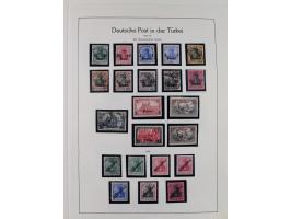 1849/1959, meist ungebrauchte und gestempelte Sammlung ab Altdeutschland mit Deutsches Reich, Deutsche Kolonien, Nebengebiete