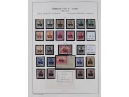 1849/1959, meist ungebrauchte und gestempelte Sammlung ab Altdeutschland mit Deutsches Reich, Deutsche Kolonien, Nebengebiete