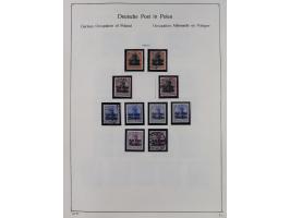 1849/1959, meist ungebrauchte und gestempelte Sammlung ab Altdeutschland mit Deutsches Reich, Deutsche Kolonien, Nebengebiete