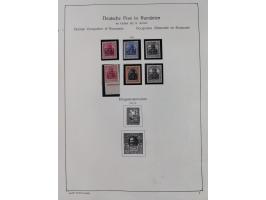 1849/1959, meist ungebrauchte und gestempelte Sammlung ab Altdeutschland mit Deutsches Reich, Deutsche Kolonien, Nebengebiete
