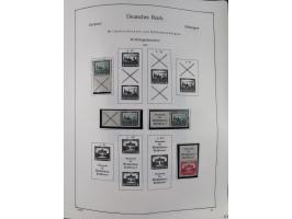 ZUSAMMENDRUCKE: 1913/68, anfangs meist ungebrauchte und gestempelte, später postfrische Sammlung Zusammendrucke ab Germania u