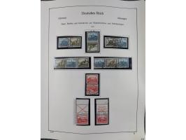 ZUSAMMENDRUCKE: 1913/68, anfangs meist ungebrauchte und gestempelte, später postfrische Sammlung Zusammendrucke ab Germania u