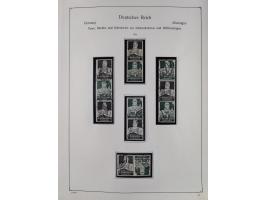 ZUSAMMENDRUCKE: 1913/68, anfangs meist ungebrauchte und gestempelte, später postfrische Sammlung Zusammendrucke ab Germania u