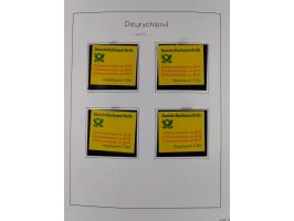 ZUSAMMENDRUCKE: 1913/68, anfangs meist ungebrauchte und gestempelte, später postfrische Sammlung Zusammendrucke ab Germania u