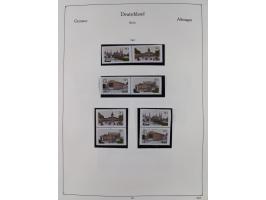 ZUSAMMENDRUCKE: 1913/68, anfangs meist ungebrauchte und gestempelte, später postfrische Sammlung Zusammendrucke ab Germania u