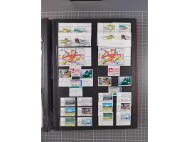 1978/2017, in den Hauptnummern je postfrische und gestempelte komplette Sammlung, Frankaturwert ca. 1600 CHF, in drei Alben