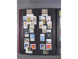 1978/2017, in den Hauptnummern je postfrische und gestempelte komplette Sammlung, Frankaturwert ca. 1600 CHF, in drei Alben