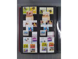 1978/2017, in den Hauptnummern je postfrische und gestempelte komplette Sammlung, Frankaturwert ca. 1600 CHF, in drei Alben