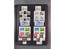 1978/2017, in den Hauptnummern je postfrische und gestempelte komplette Sammlung, Frankaturwert ca. 1600 CHF, in drei Alben