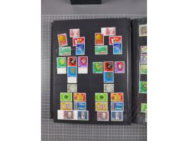 1978/2017, in den Hauptnummern je postfrische und gestempelte komplette Sammlung, Frankaturwert ca. 1600 CHF, in drei Alben