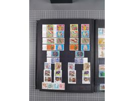 1978/2017, in den Hauptnummern je postfrische und gestempelte komplette Sammlung, Frankaturwert ca. 1600 CHF, in drei Alben