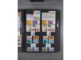 1978/2017, in den Hauptnummern je postfrische und gestempelte komplette Sammlung, Frankaturwert ca. 1600 CHF, in drei Alben