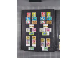 1978/2017, in den Hauptnummern je postfrische und gestempelte komplette Sammlung, Frankaturwert ca. 1600 CHF, in drei Alben