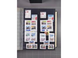 1978/2017, in den Hauptnummern je postfrische und gestempelte komplette Sammlung, Frankaturwert ca. 1600 CHF, in drei Alben