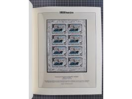 1981/89, mint never hinged collection of the special souvenir sheets ex Mi.-Nr. 5056-5844, each limited to 12.500 or 15.000 p