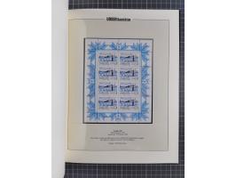 1981/89, mint never hinged collection of the special souvenir sheets ex Mi.-Nr. 5056-5844, each limited to 12.500 or 15.000 p