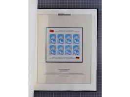 1981/89, mint never hinged collection of the special souvenir sheets ex Mi.-Nr. 5056-5844, each limited to 12.500 or 15.000 p
