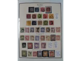 Baden bis Württemberg, reichhaltige 3-bändige Sammlung, ungebraucht und gestempelt sowie mit zahlreichen Briefen. Dabei u.a. 