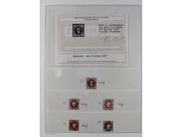 Baden bis Württemberg, reichhaltige 3-bändige Sammlung, ungebraucht und gestempelt sowie mit zahlreichen Briefen. Dabei u.a. 