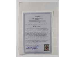 Baden bis Württemberg, reichhaltige 3-bändige Sammlung, ungebraucht und gestempelt sowie mit zahlreichen Briefen. Dabei u.a. 