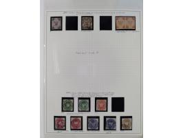 Baden bis Württemberg, reichhaltige 3-bändige Sammlung, ungebraucht und gestempelt sowie mit zahlreichen Briefen. Dabei u.a. 