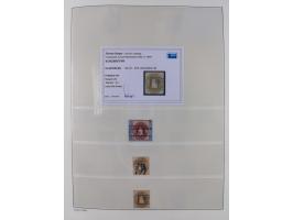 Baden bis Württemberg, reichhaltige 3-bändige Sammlung, ungebraucht und gestempelt sowie mit zahlreichen Briefen. Dabei u.a. 