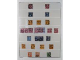 Baden bis Württemberg, reichhaltige 3-bändige Sammlung, ungebraucht und gestempelt sowie mit zahlreichen Briefen. Dabei u.a. 