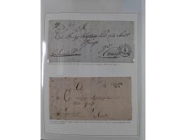 Baden bis Württemberg, reichhaltige 3-bändige Sammlung, ungebraucht und gestempelt sowie mit zahlreichen Briefen. Dabei u.a. 