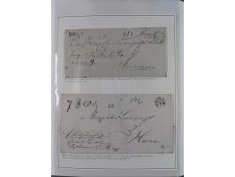 Baden bis Württemberg, reichhaltige 3-bändige Sammlung, ungebraucht und gestempelt sowie mit zahlreichen Briefen. Dabei u.a. 