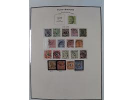 Baden bis Württemberg, reichhaltige 3-bändige Sammlung, ungebraucht und gestempelt sowie mit zahlreichen Briefen. Dabei u.a. 