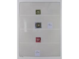 Baden bis Württemberg, reichhaltige 3-bändige Sammlung, ungebraucht und gestempelt sowie mit zahlreichen Briefen. Dabei u.a. 