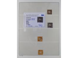 Baden bis Württemberg, reichhaltige 3-bändige Sammlung, ungebraucht und gestempelt sowie mit zahlreichen Briefen. Dabei u.a. 