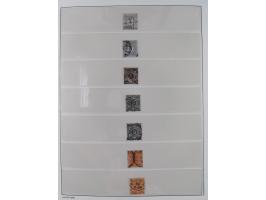 Baden bis Württemberg, reichhaltige 3-bändige Sammlung, ungebraucht und gestempelt sowie mit zahlreichen Briefen. Dabei u.a. 