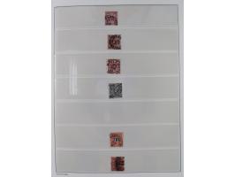 Baden bis Württemberg, reichhaltige 3-bändige Sammlung, ungebraucht und gestempelt sowie mit zahlreichen Briefen. Dabei u.a. 