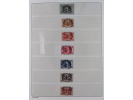 Baden bis Württemberg, reichhaltige 3-bändige Sammlung, ungebraucht und gestempelt sowie mit zahlreichen Briefen. Dabei u.a. 