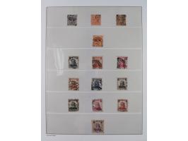 Baden bis Württemberg, reichhaltige 3-bändige Sammlung, ungebraucht und gestempelt sowie mit zahlreichen Briefen. Dabei u.a. 