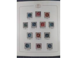 ABENSBERG bis ZWIESEL, 3-bändige Sammlung der geschlossenen Mühlradstempel mit weit über 600 Marken und Briefstücken und rund