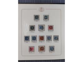 ABENSBERG bis ZWIESEL, 3-bändige Sammlung der geschlossenen Mühlradstempel mit weit über 600 Marken und Briefstücken und rund