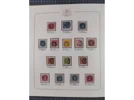 ABENSBERG bis ZWIESEL, 3-bändige Sammlung der geschlossenen Mühlradstempel mit weit über 600 Marken und Briefstücken und rund