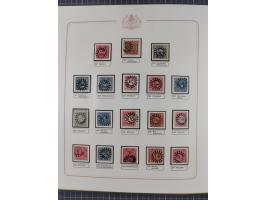 ABENSBERG bis ZWIESEL, 3-bändige Sammlung der geschlossenen Mühlradstempel mit weit über 600 Marken und Briefstücken und rund