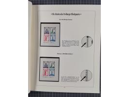 1949, postfrische Partie “Abarten des Freiburger Blockpaares”, dabei Blocks Mi.-Nr. 1A (12) und 1B (15) sowie ein gefälligkei