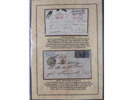 1762/1870 (ca.), DER GRENZÜBERGANG FORBACH/SAARBRÜCKEN, Ausstellungssammlung mit rund 230 Belegen, dabei Briefe aus bzw. nach